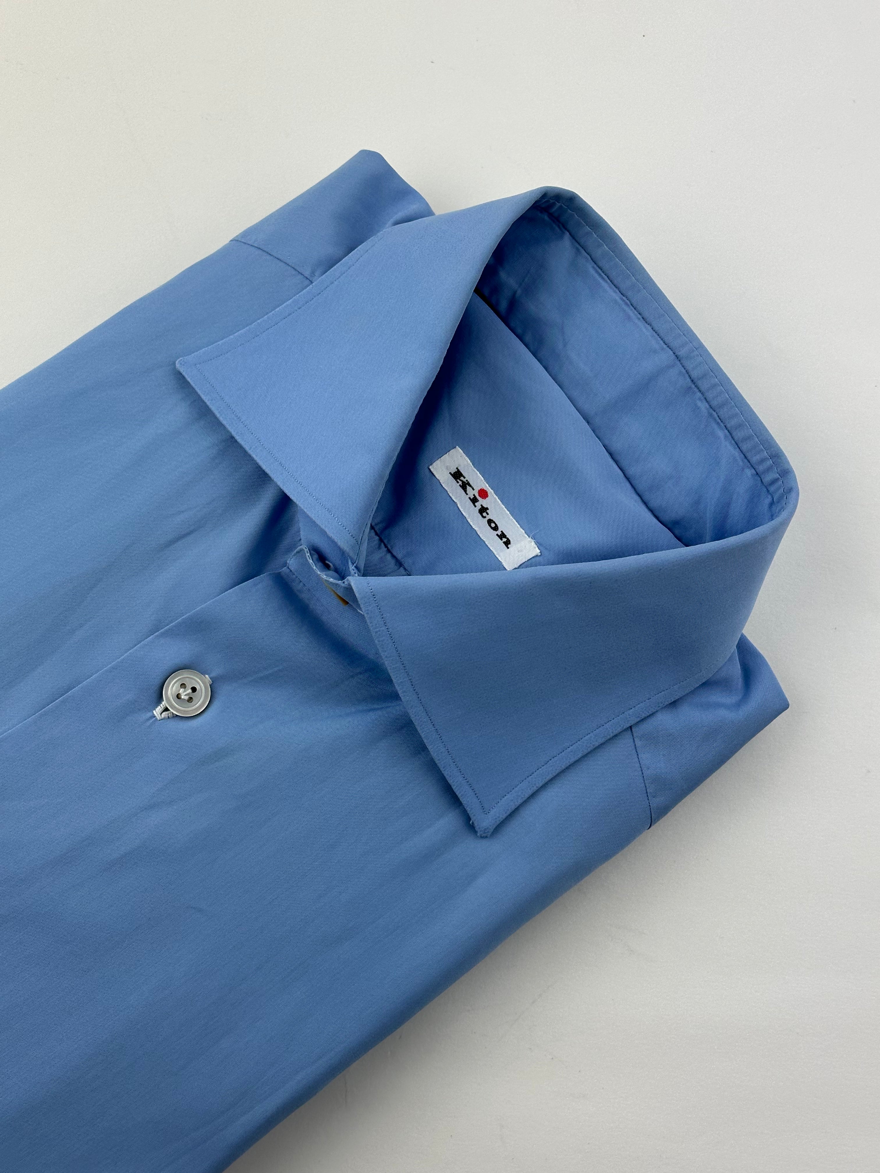 Kiton Sky Blue Shirt
