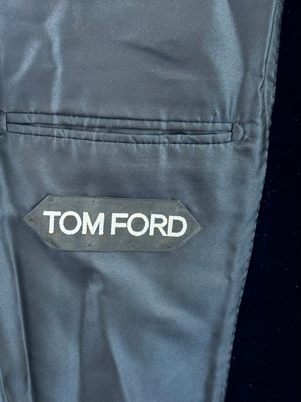 Tom Ford Blue Smoking Jacket