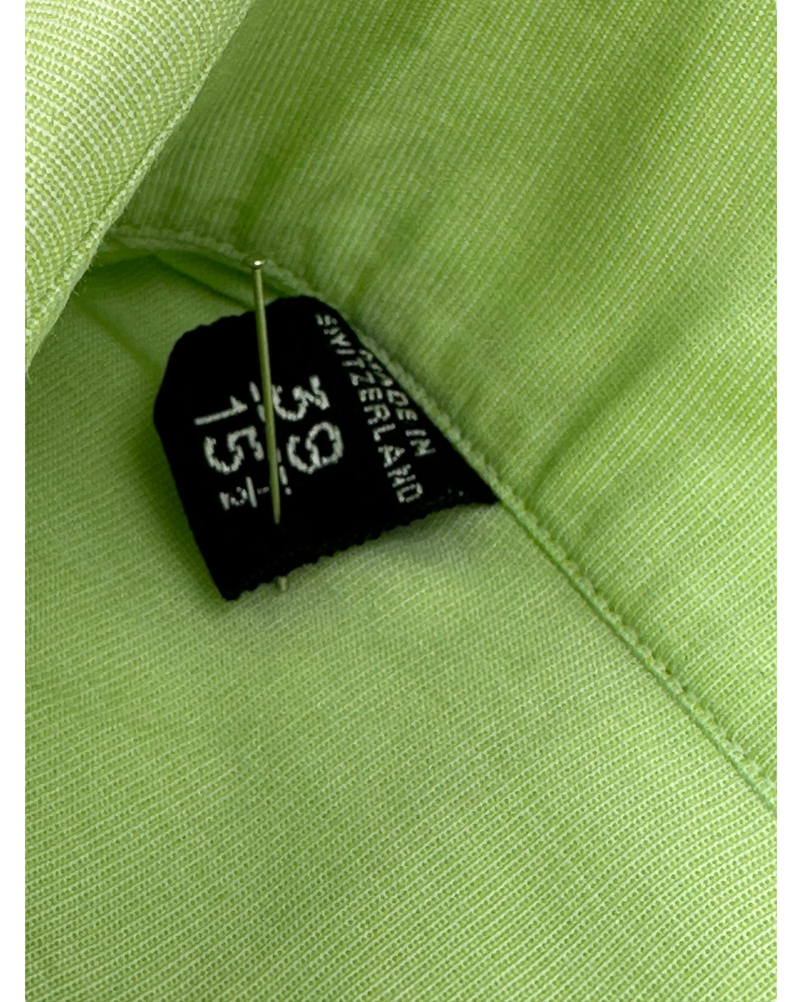 Tom Ford Lime Green Poplin Shirt