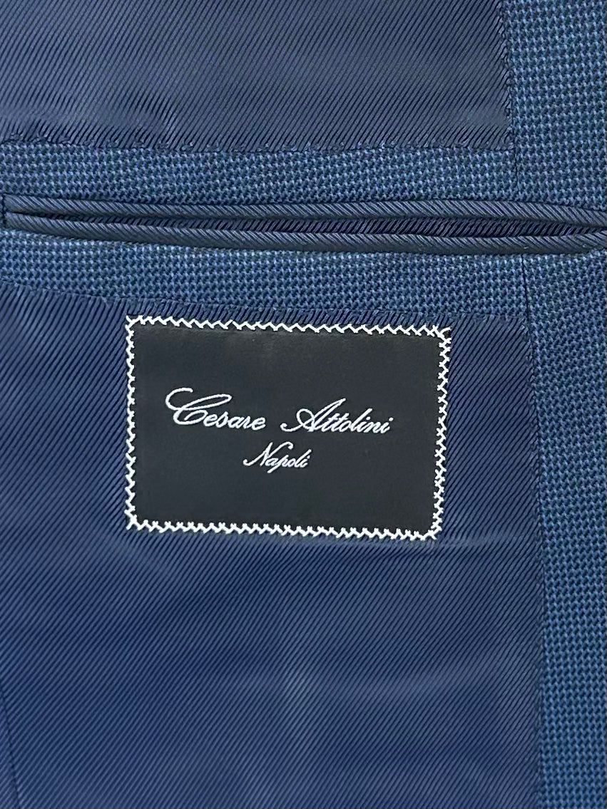 Cesare Attolini Neapolitan Blue Suit