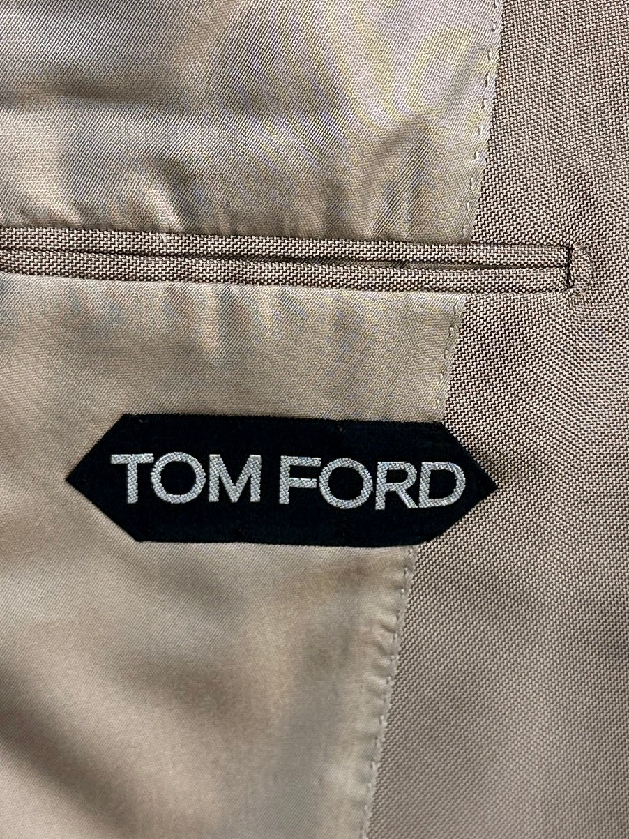 Tom Ford beige Atticus zijden pak