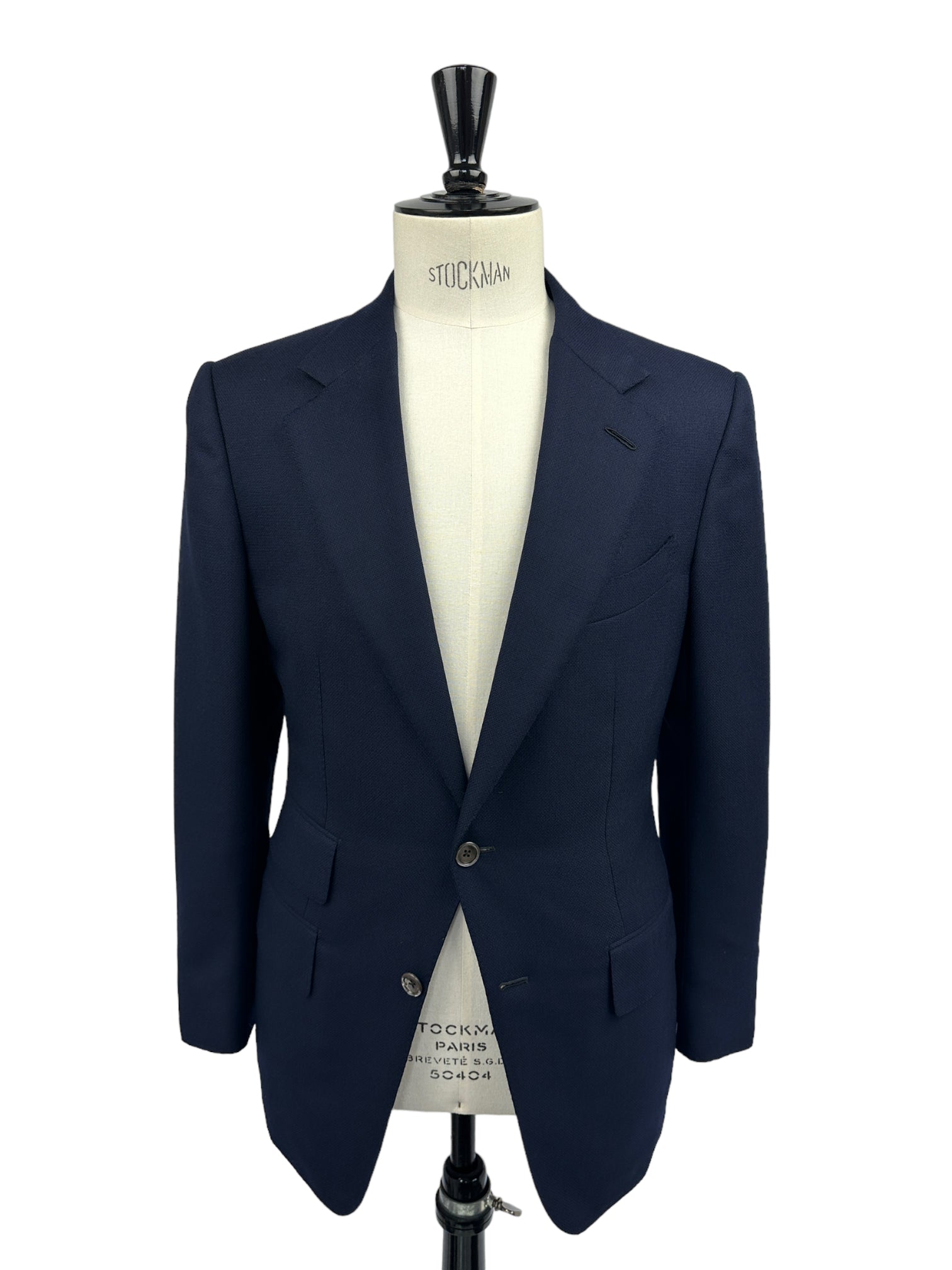 Tom Ford Navy Hopsack Jacket