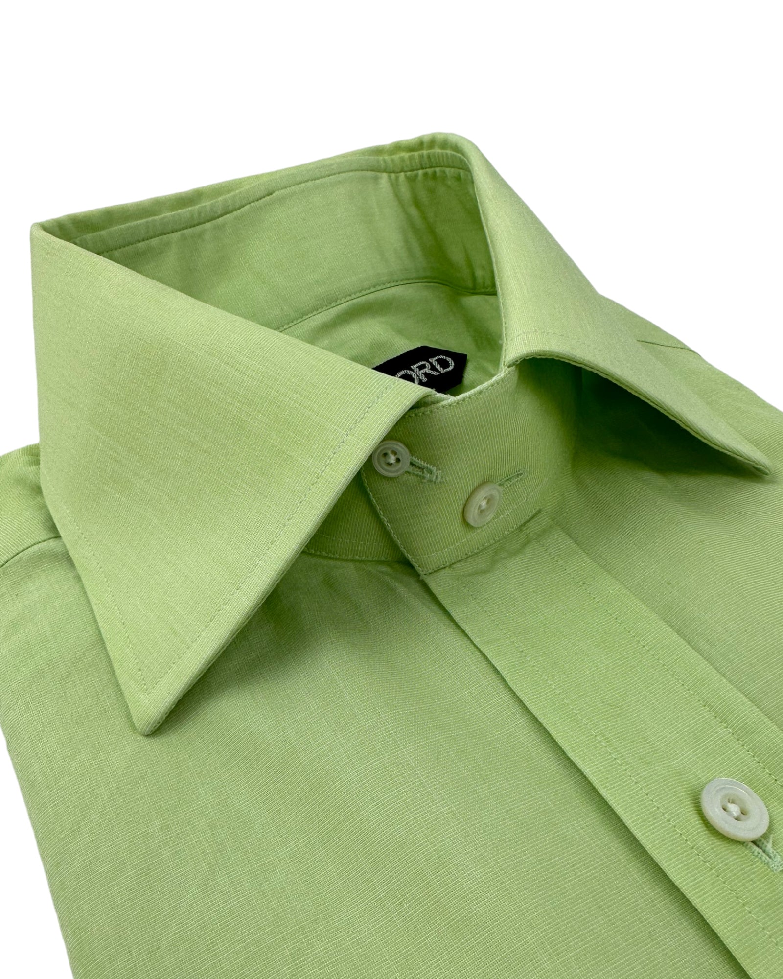 Tom Ford Lime Green Poplin Shirt