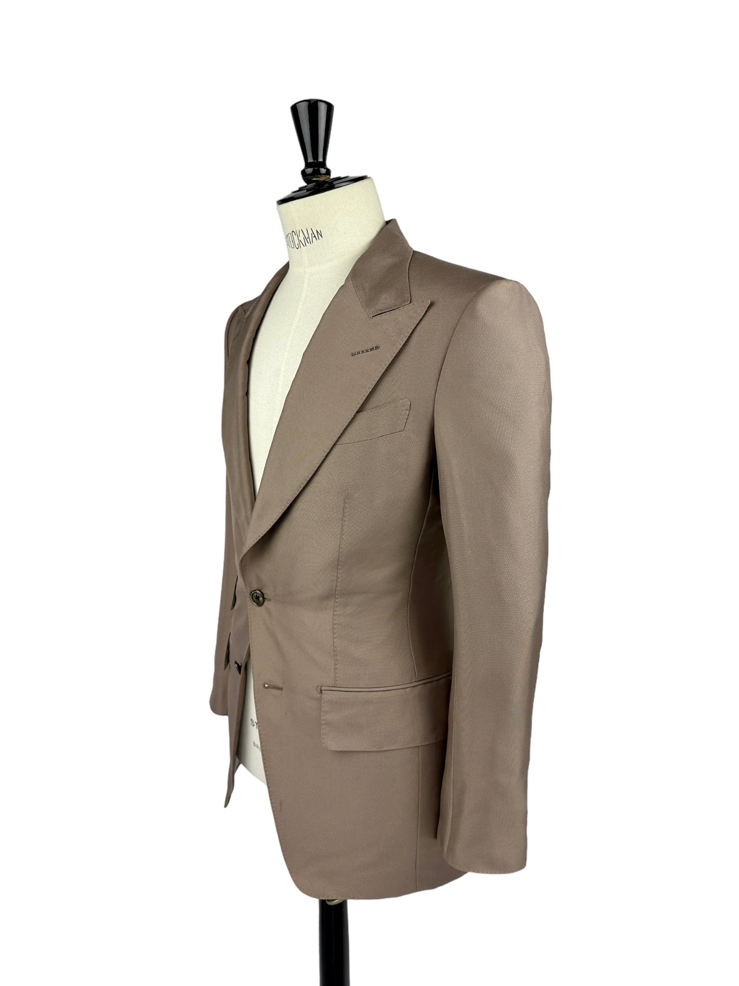 Tom Ford Beige Atticus Silk Suit
