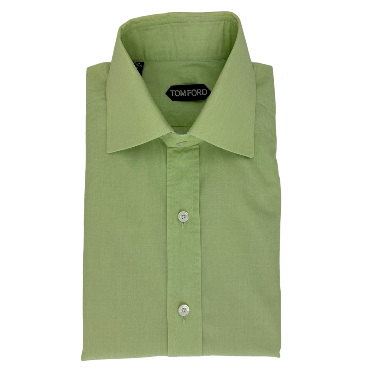 lime green dress shirts Tom Ford Poplin Shirt lime green shirt men