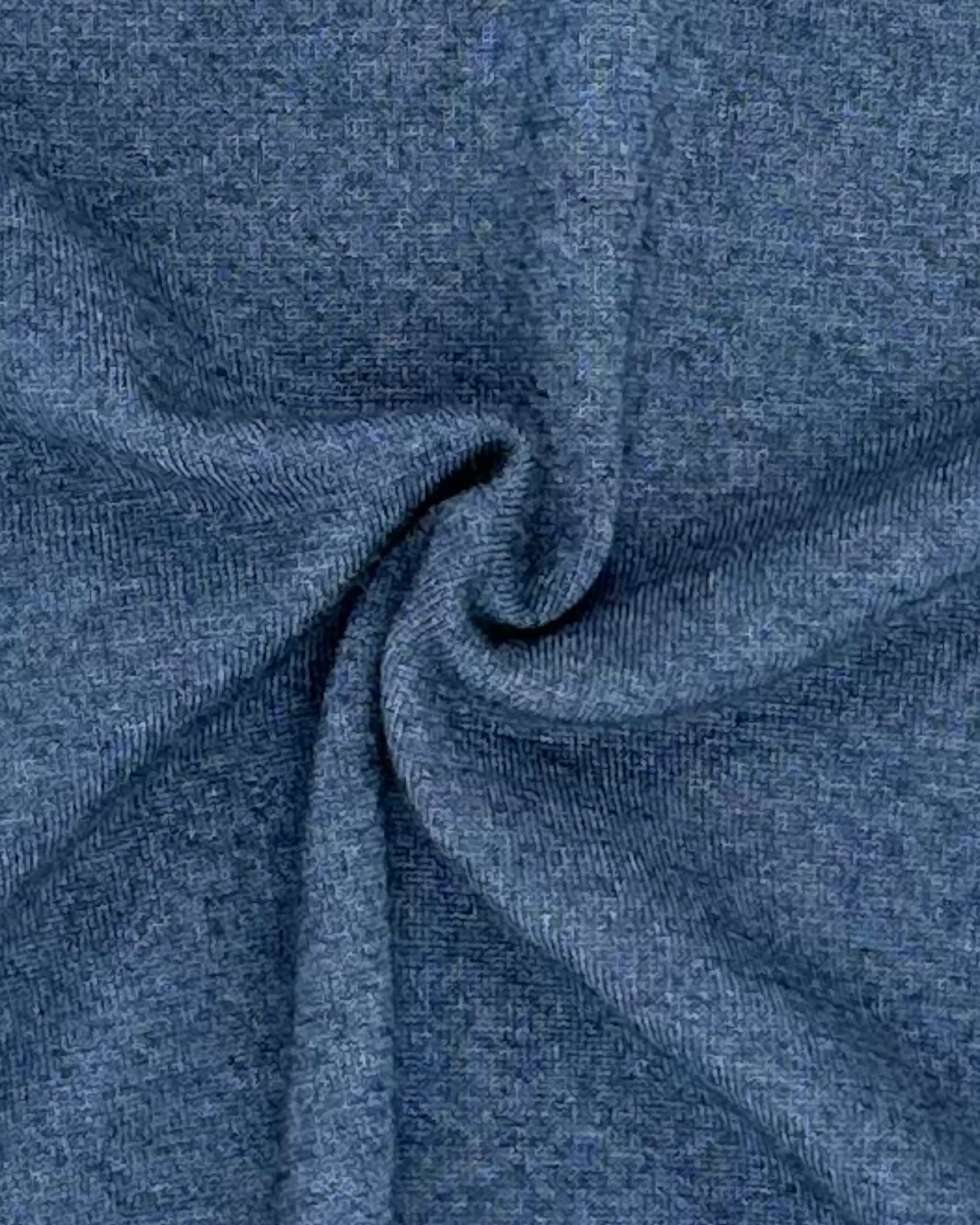 Kiton Blue Cashmere V-Neck Knit