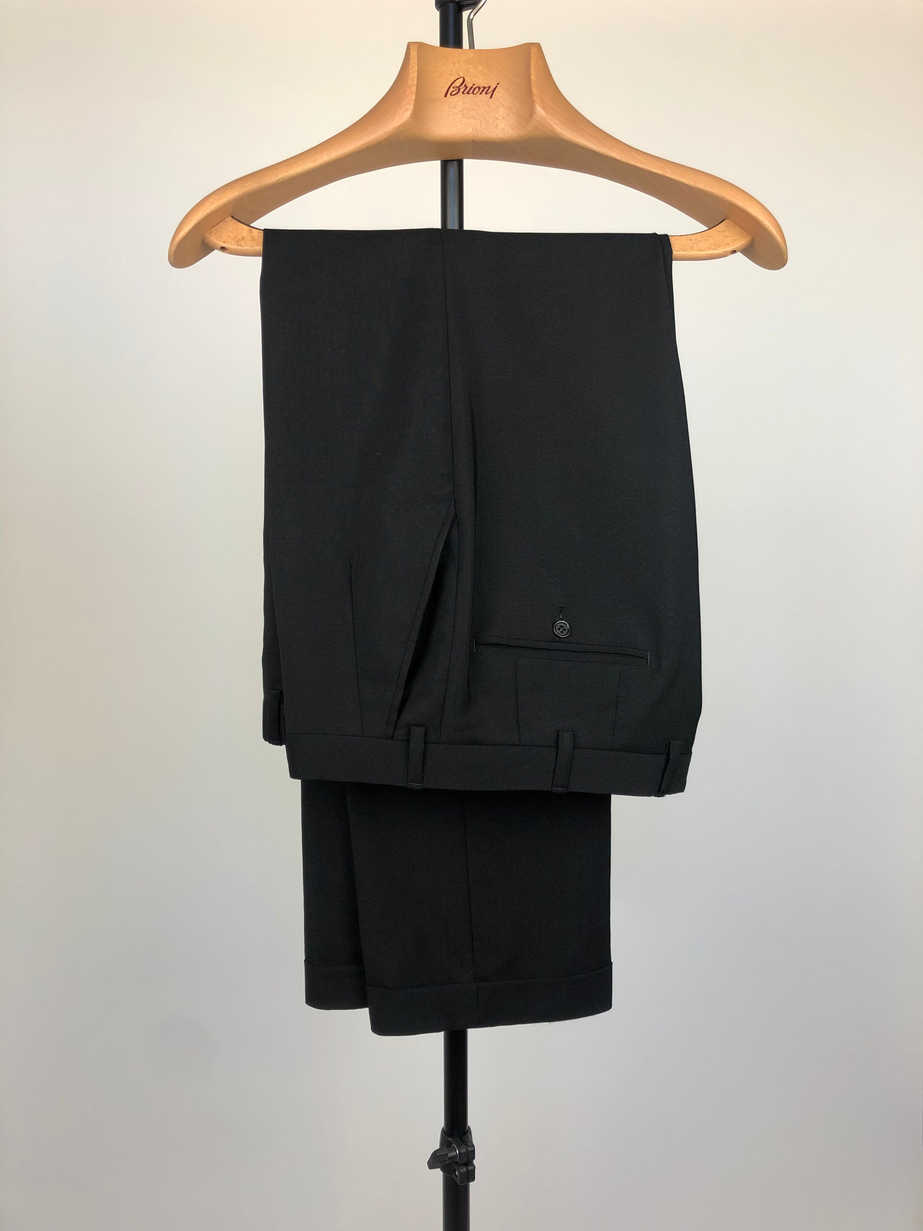 Brioni Black Mohair Blend Suit