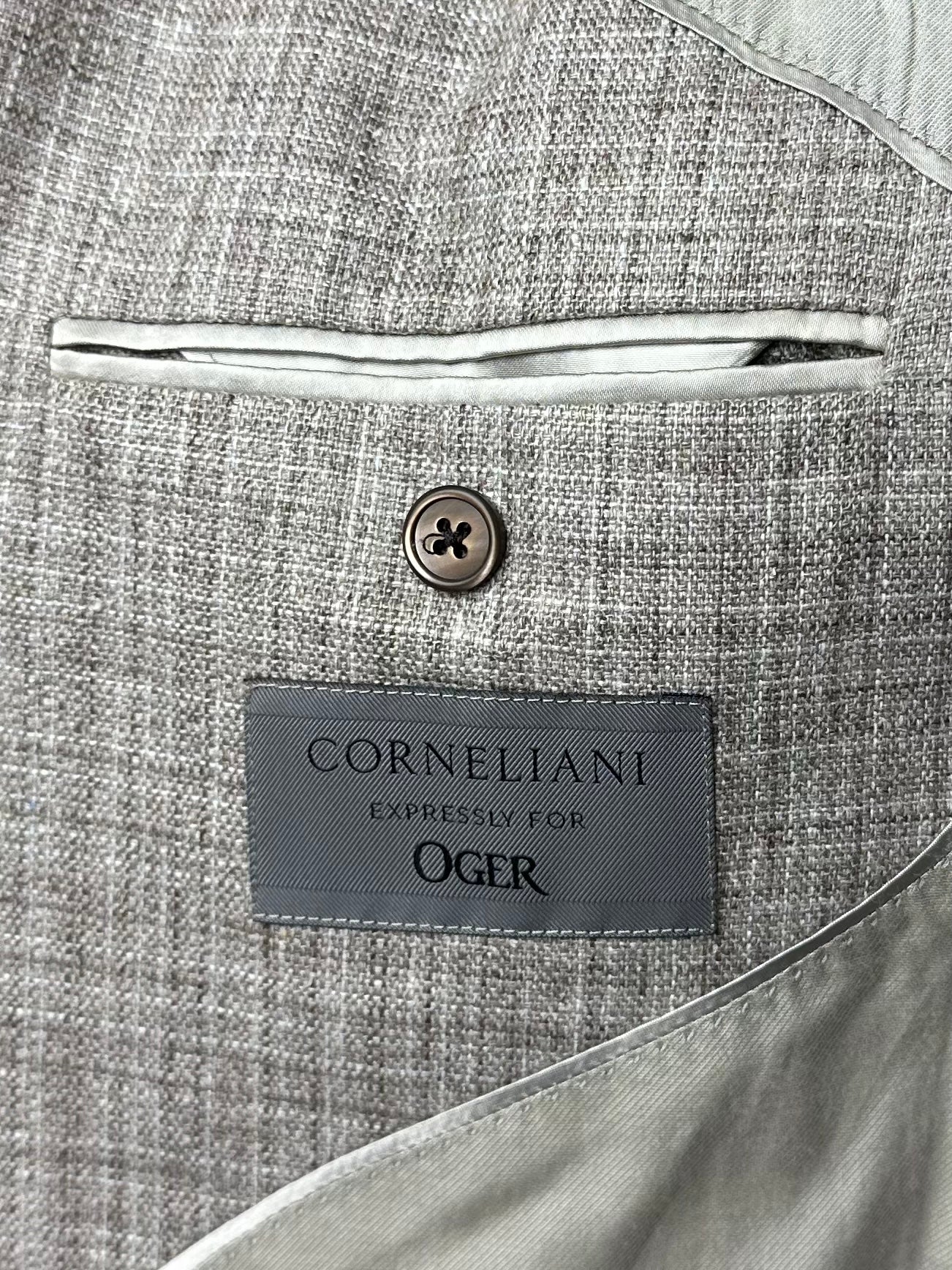 Corneliani zijde gemêleerd jasje