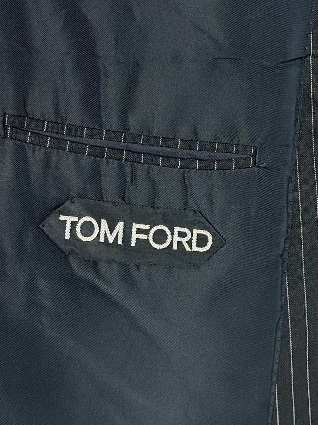 Tom Ford krijtstreep mohairmix jack