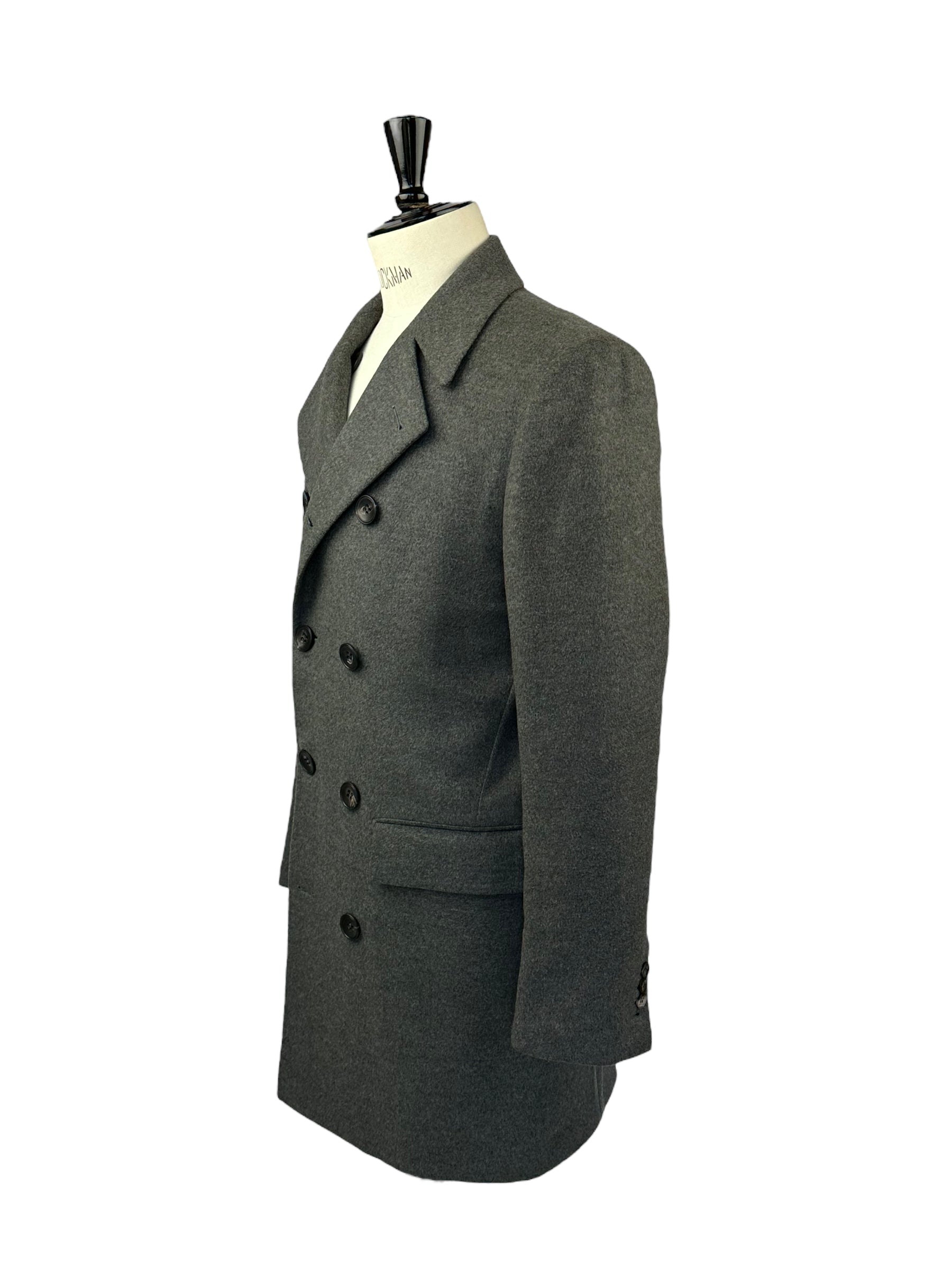 Kiton Cashmere Double Breasted Overcoat