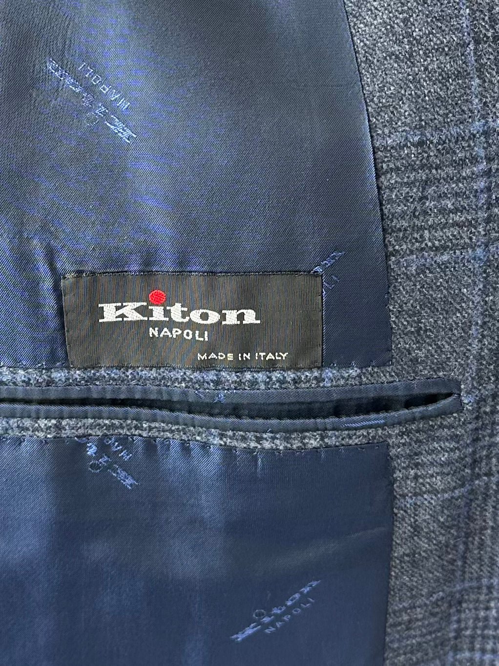 Kiton Cashmere POW Check Jacket
